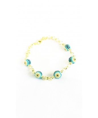 Nazar Boncuklu Bileklik 5 Gözlü